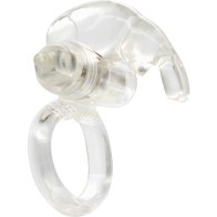 Anillo Vibrador De Silicona Transparente Para Mayor Placer