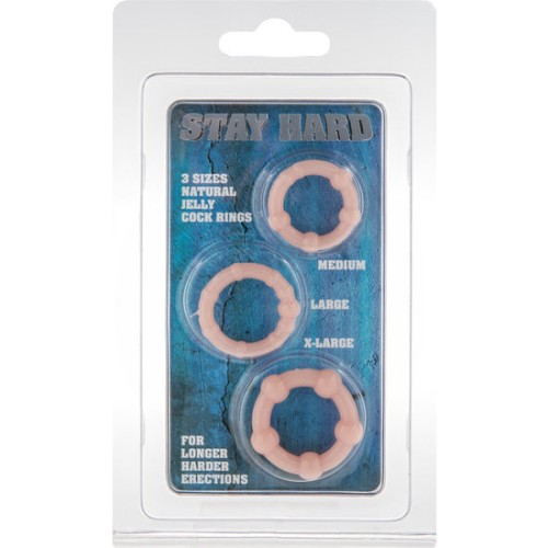 Stay Hard Three Ring Set - Durable and Effective