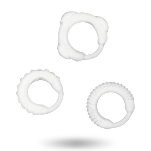 Clear Penis Ring Set for Intense Pleasure