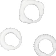 Clear Penis Ring Set for Intense Pleasure