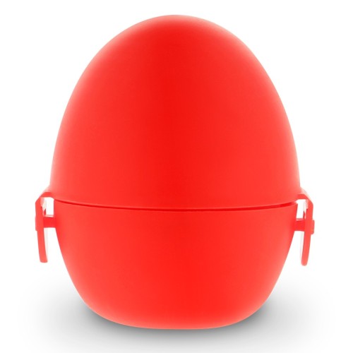 Discreet Red Fun Masturbation Egg for Intense Pleasure