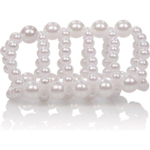 Basic Essentials Penis Sleeve with Pearls | Enhanced Sensations