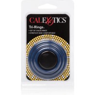 Erection Ring Set Three Rings Blue