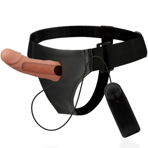 Hollow Harness for Men with Adjustable Vibrator