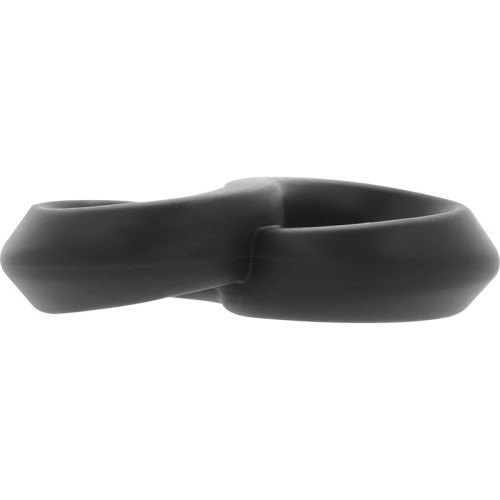 Super Flexible and Durable Penis and Testicles Ring PR12 Black