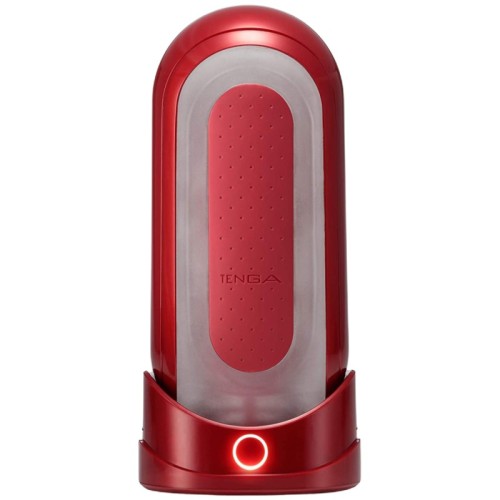 Flip 0 Zero Red with Warmer - Immersive Pleasure Device