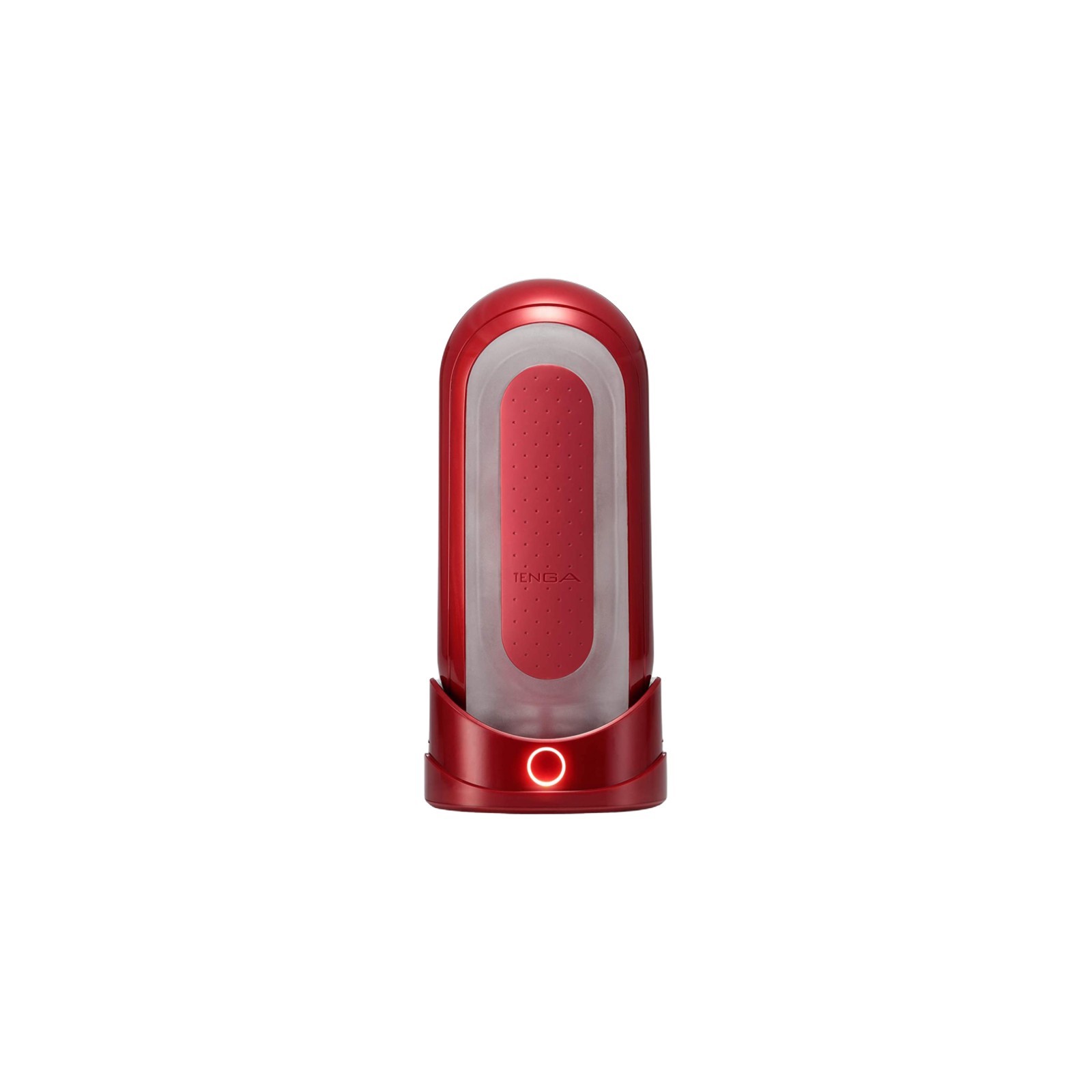 Flip 0 Zero Red with Warmer - Immersive Pleasure Device