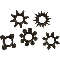 Set of 5 Silicone Rings for Enhanced Pleasure