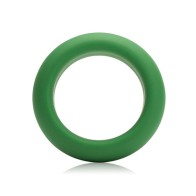 Green Silicone Ring Medium Constriction for Enhanced Pleasure