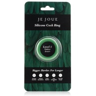 Green Silicone Ring Medium Constriction for Enhanced Pleasure