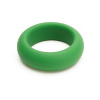 Green Silicone Ring Medium Constriction for Enhanced Pleasure