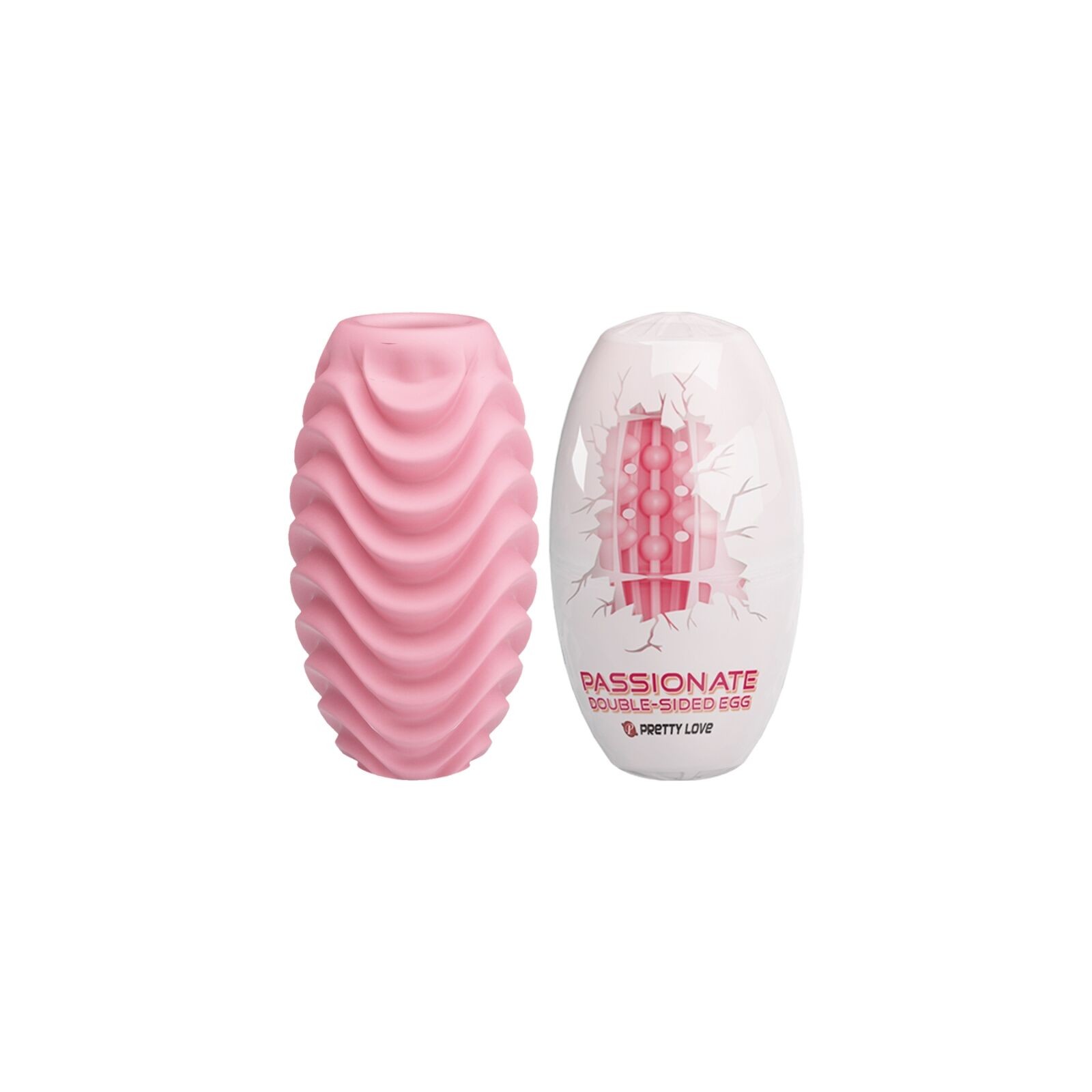 Pretty Love Double-Sided Masturbator Egg for Intense Pleasure