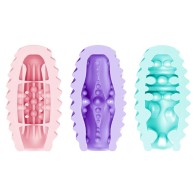 Pretty Love Double-Sided Masturbation Egg 15 Pcs