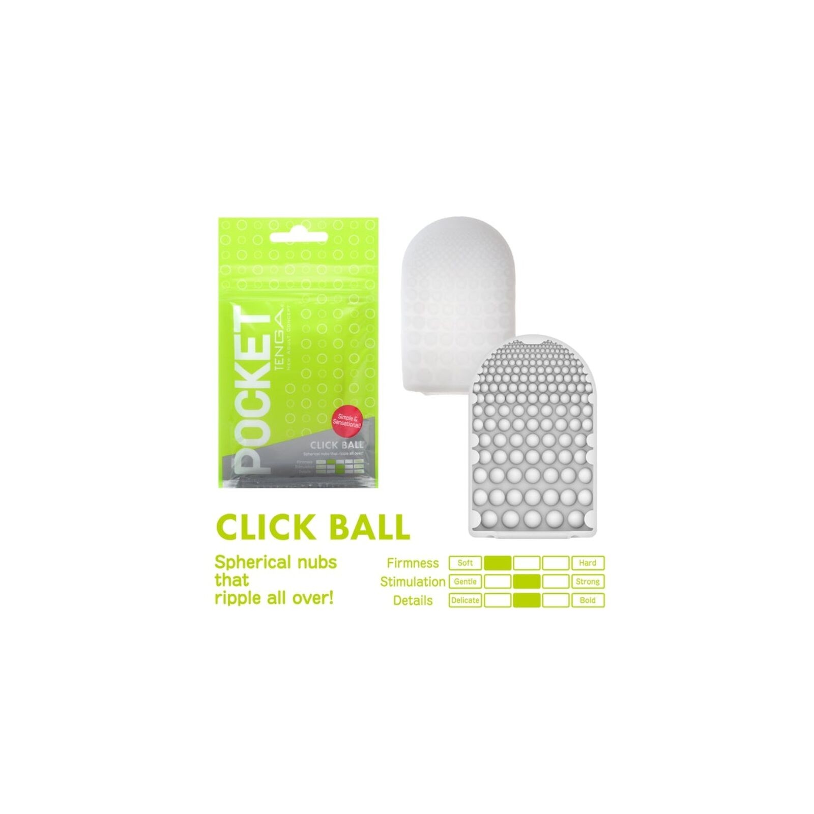 Click Ball Masturbador Pocket