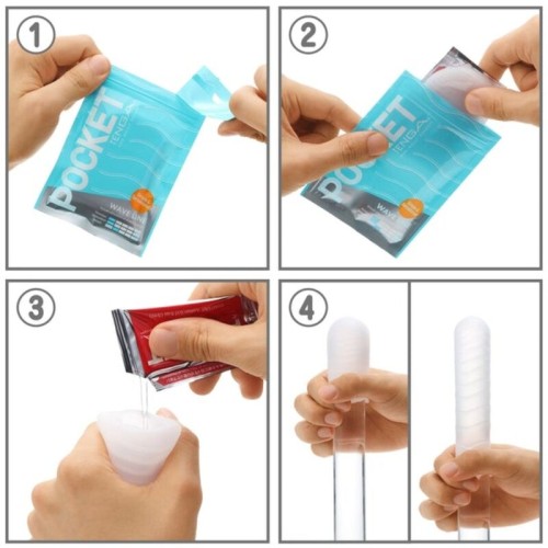 Tenga Pocket Masturbador - Elástico y Discreto