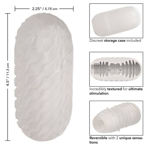 Reversible Ribbed Stroker for Extreme Pleasure