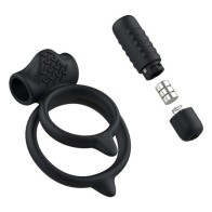 Bcharmed Basic Plus Black Cock Ring - Enhance Your Pleasure