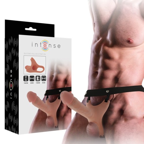 Intense Hollow Strap-On with Silicone Dildo 16 x 3.5 cm