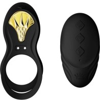 Bayek Anillo Vibrador Control Remoto Parejas Negro