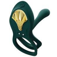 Bayek Anillo Vibrador Control Remoto Parejas Verde