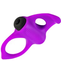 Lingus Max Anillo Vibrador Violeta - Placer Intenso para Parejas