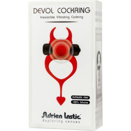 Devol Cockring Anillo Vibrador Rojo