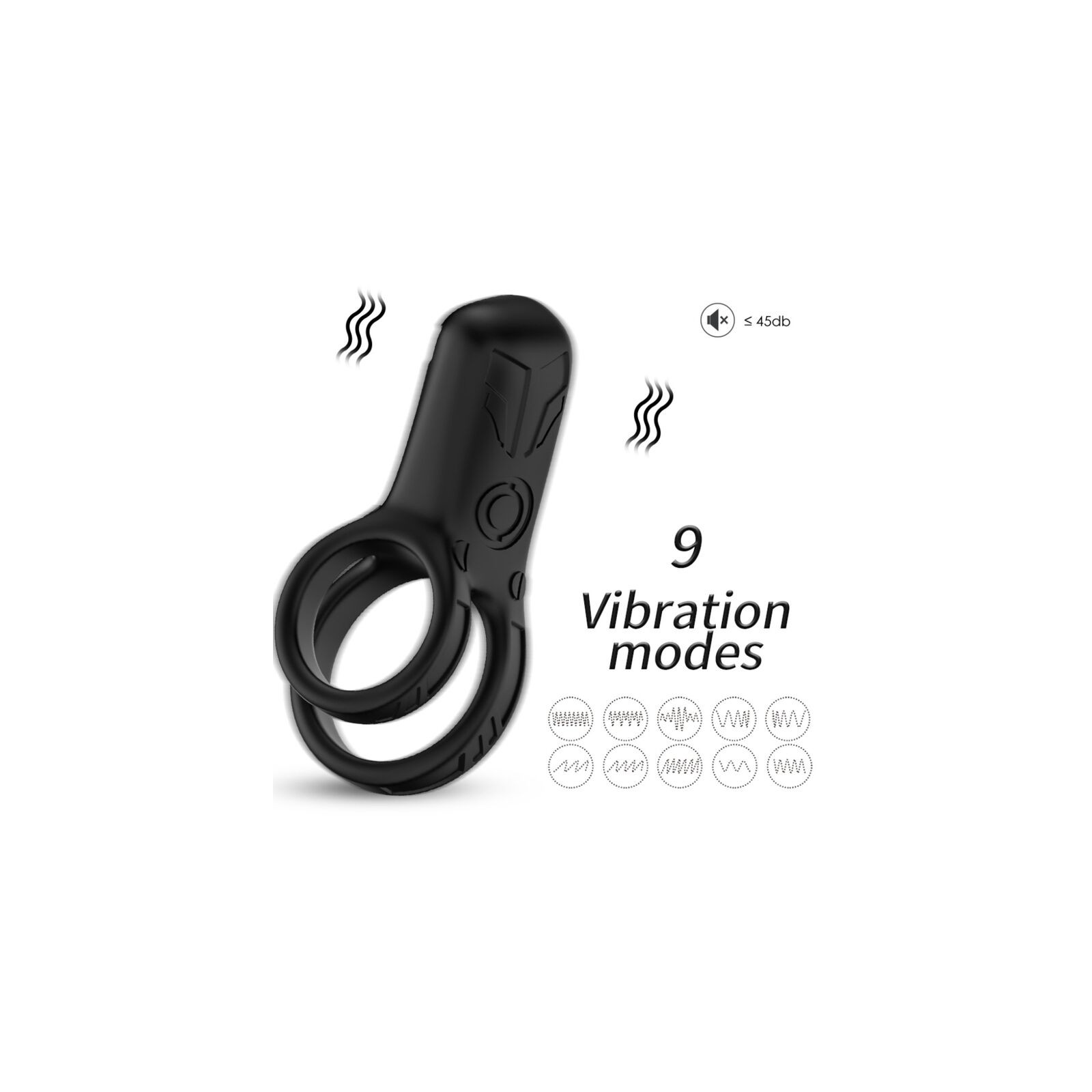 Armony Double Vibrating Ring for Enhanced Pleasure