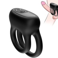 Armony - Doble Anillo Vibrador Negro - Mejora tus Momentos Íntimos