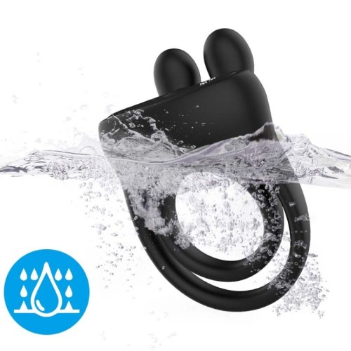 Armony Black Rabbit Vibrating Ring