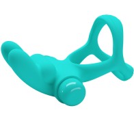 Pretty Love Dante Rabbit Vibrator Ring Green | Enhancing Pleasure