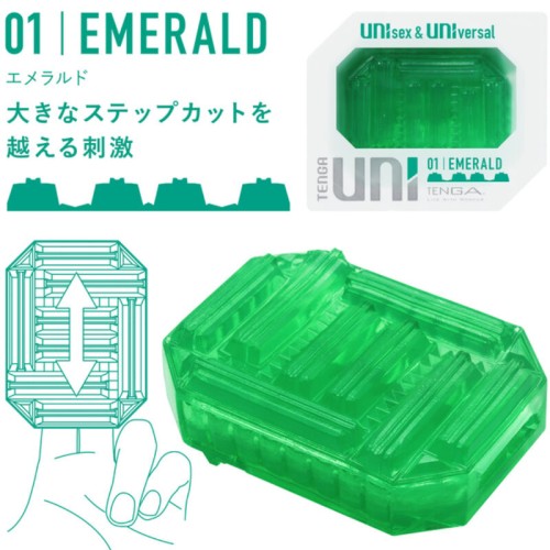 Uni Emerald Finger Masturbator