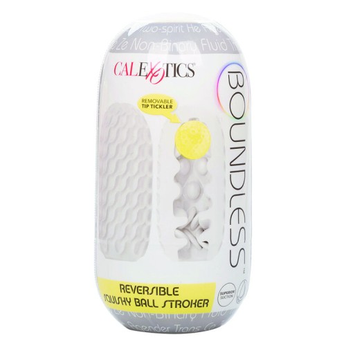 Boundless Reversible Soft Stroker Yellow