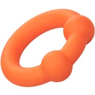 Alpha Double Ball Ring Orange - Enhance Pleasure