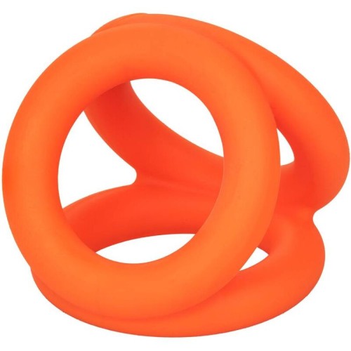 Alpha Triple Ring Orange - Enhanced Pleasure