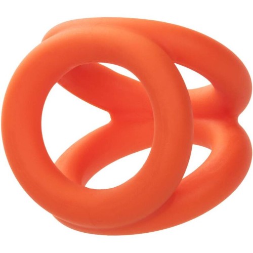 Alpha Triple Ring Orange - Enhanced Pleasure