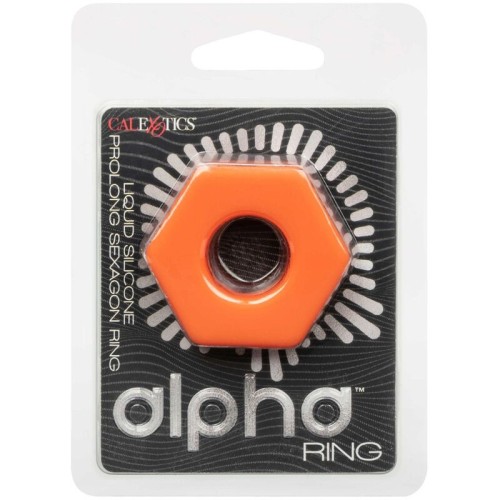 Alpha Anillo Prolong Sexgono Naranja