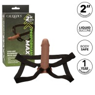 Performance Maxx Realistic Extension with Harness - Brown