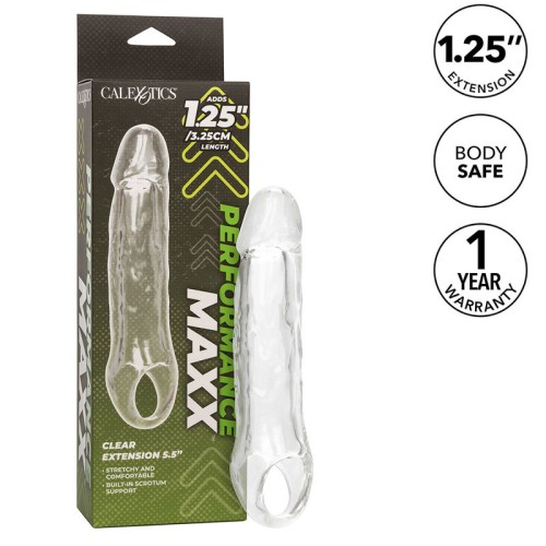 Performance Maxx Clear Extension 5.5 - Upgrade Your Pleasure