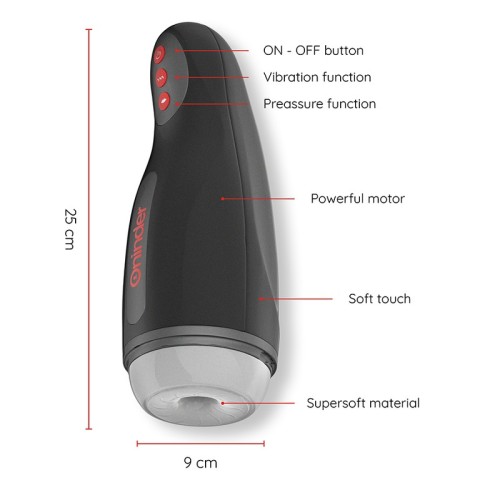 Seoul Male Masturbator with Vibration and App Control