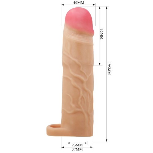 Pretty Love Funda Extensora de Pene Natural Gerd - Placer Definitivo