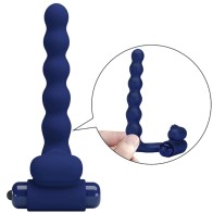 Pretty Love Ajmal Vibrating Ring Blue - Enhance Pleasure