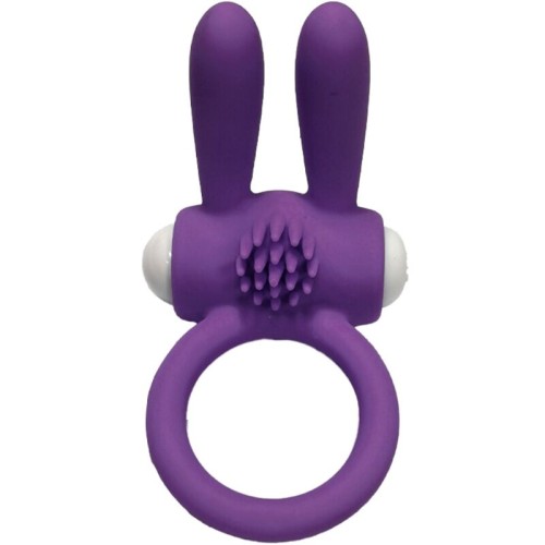 Armony Anillo Vibrador Mr Bunny Silicona Púrpura - Accesorio de Placer