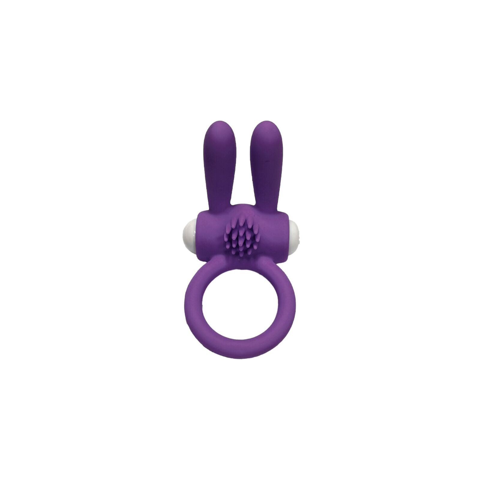 Armony Anillo Vibrador Mr Bunny Silicona Púrpura - Accesorio de Placer