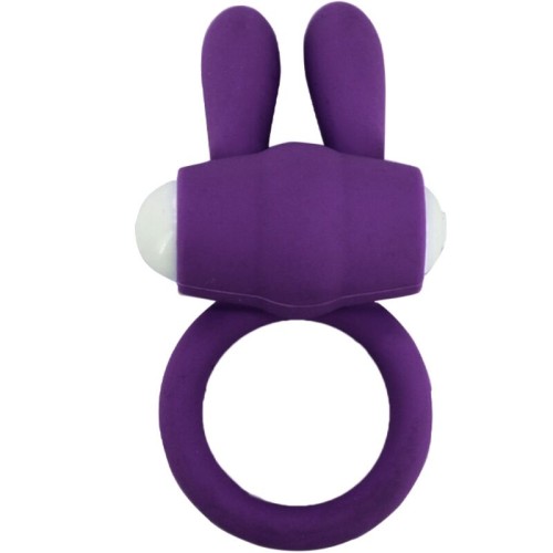 Armony Anillo Vibrador Mr Bunny Silicona Púrpura - Accesorio de Placer