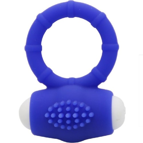 Armony Anillo Vibrador Silicona Azul - Placer Intensificado