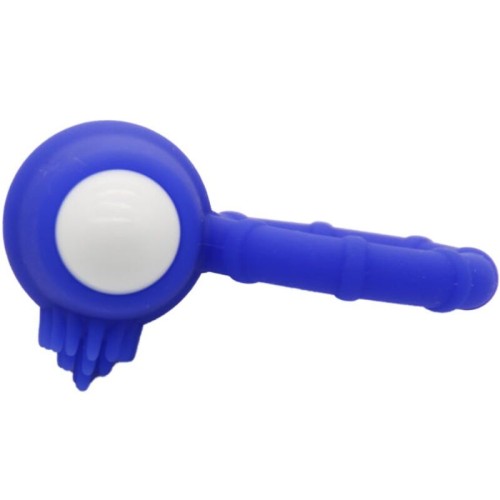 Armony Anillo Vibrador Silicona Azul - Placer Intensificado