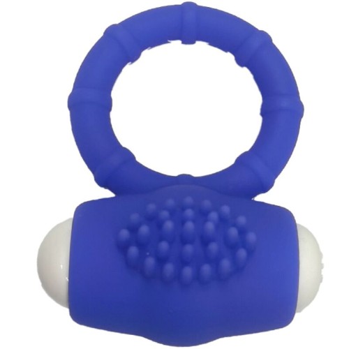 Armony Anillo Vibrador Silicona Azul - Placer Intensificado