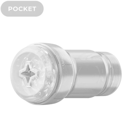 Feel Pocket Stroker Crystal Transparent