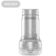 Feel Pocket Stroker Crystal Transparent