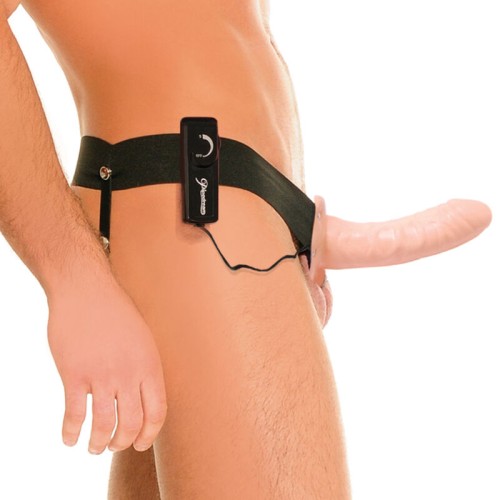 Hollow Vibrating Harness for Him and Her 14cm